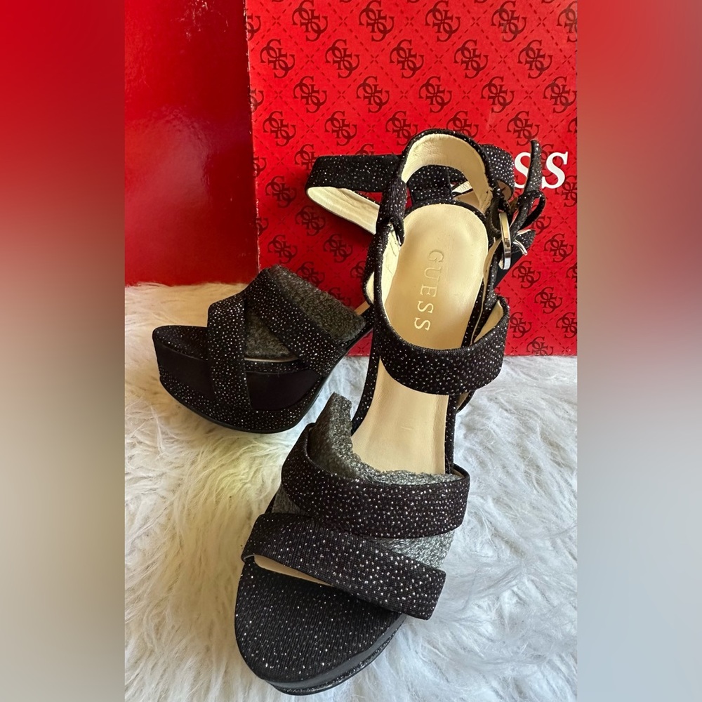 GUESS Geary Platform Formal Dress Sandals